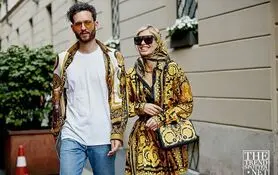 مد خیابانی مردان در فشن شوی میلان
