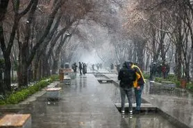 گزارش تصویری اولین برف زمستانی در اصفهان