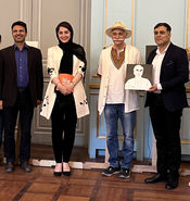 نمایشگاه پرتره‌های گرافیکی طراحان گرافیک ایران برگزار شد