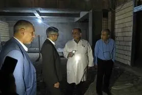 بازدید مدیر کل دیوان محاسبات استان اصفهان از پیشرفت پروژه ساختمان منصوری