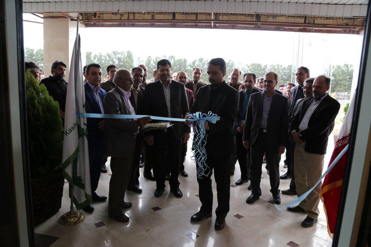 ساختمان اداري سازمان پارکها و فضاي سبز شهرداري کاشان افتتاح شد