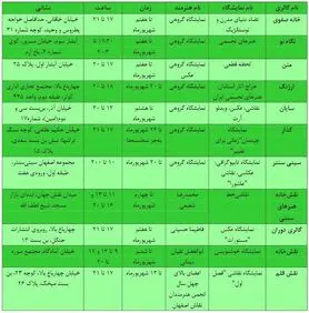 برنامه گالری‌گردی اصفهان