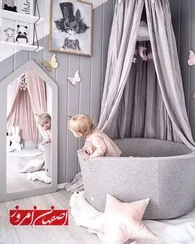 چند طراحی زیبا برای دکوراسیون اتاق نوزاد
