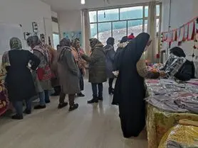 هنر دستان زنان این خانه سبز