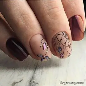 ۷۰ طراحی ناخن جذاب و متفاوت برای استفاده در مراسم مختلف