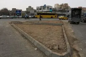 پیشرفت ۹۳ درصدی اصلاح هندسی میدان گلستان