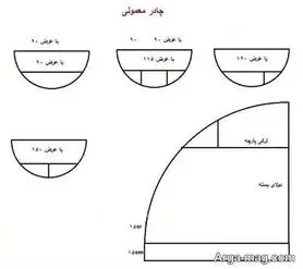 آموزش دوخت چادر ساده برای مبتدی ها