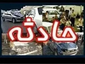 واژگونی پژو 6 سرنشین را مجروح کرد