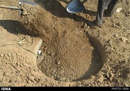 توقیف دستگاه حفاری غیر مجاز چاه در گلپایگان