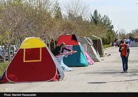 اسکان روزانه 600 تا 700 نفر مسافر در باغ فدک