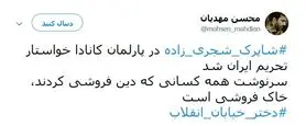 «دختر خیابان انقلاب» وطن‌فروش از آب درآمد!