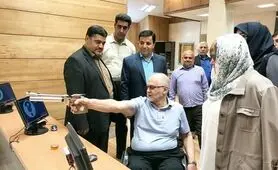 بازدید فیلیپ کریون از مجموعه اختصاصی ورزش‌های جانبازان و معلولان اصفهان
