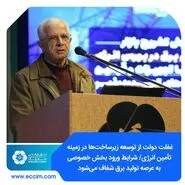 غفلت دولت از توسعه زیرساخت‌ها در زمینه تأمین انرژی/ شرایط ورود بخش خصوصی به عرصه تولید برق شفاف می‌شود