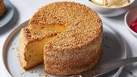 طرز تهیه کیک کنجدی خوشمزه: ۳ روش خانگی با فر و بدون فر (فیلم)