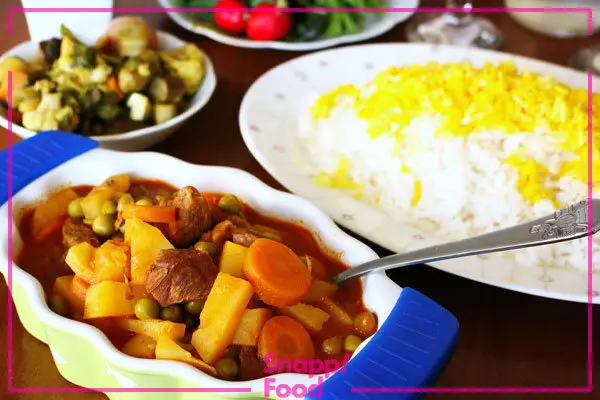 طرز تهیه خورش نخود فرنگی به 3 روش خوشمزه با گوشت