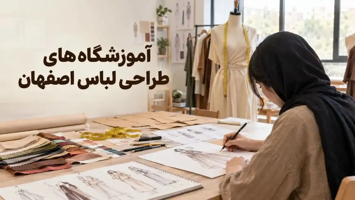 آموزشگاه‌های طراحی لباس اصفهان؛ آدرس، شهریه و مدرک
