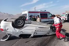 واژگونی خودروی رانا 6 مصدوم به دنبال داشت