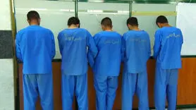 ۵ سارق مسلح در محاصره پلیس اصفهان 