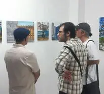 فرونشست به گالری آرین هنر معاصر رسید