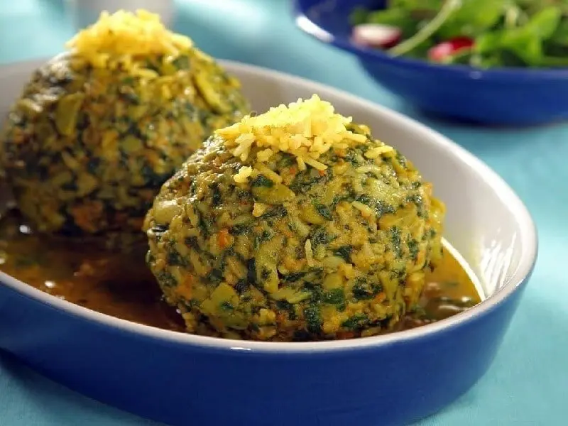 طرز تهیه کوفته شوید باقلا + فیلم