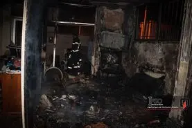 آتش سوزی منزل، وقتی همه خواب بودند